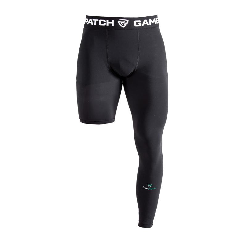 GAMEPATCH SINGLE-LEG TIGHTS LEFT BLACK