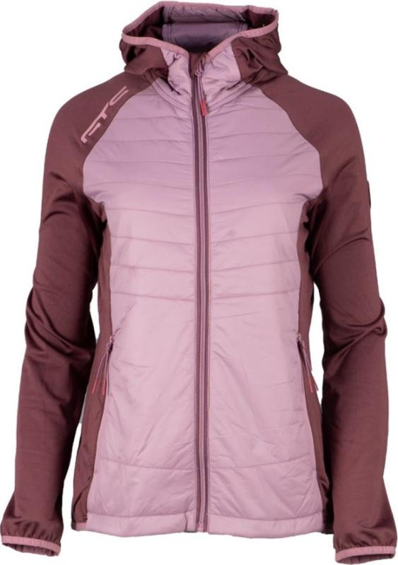 GTS404042L Padded Hoodie dámská bunda, Plum