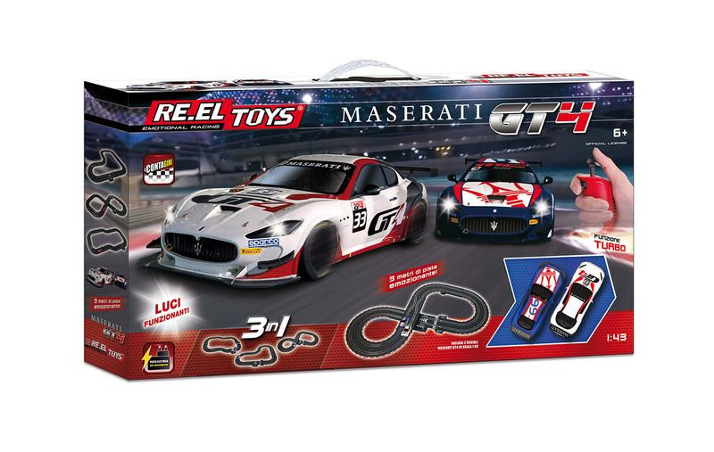 RE.EL Toys Autodráha Maserati DT4 3v1 1:43