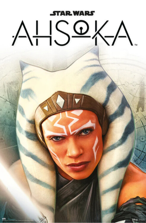 GRUPO ERIK Plakát, Obraz - Star Wars - Ahsoka, 61 × 91.5 cm