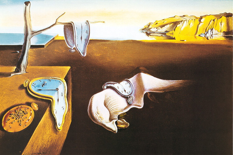 EUROGRAPHICS Plakát, Obraz - Dali - Persistence of Memory, Salvador Dal, 91.5 × 61 cm