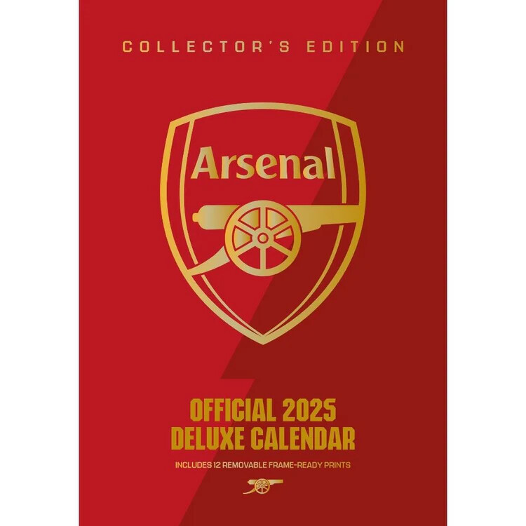 DANILO Kalendář 2025 FC Arsenal, A3