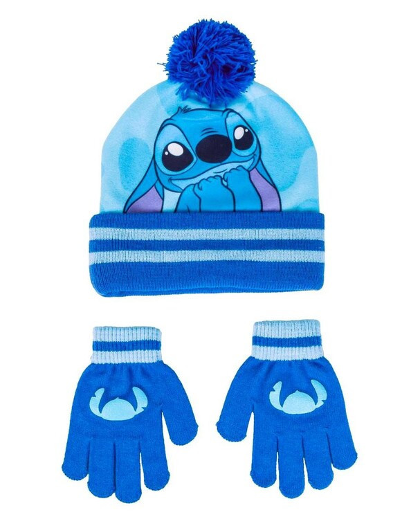 Sada čepice + rukavice Stitch
