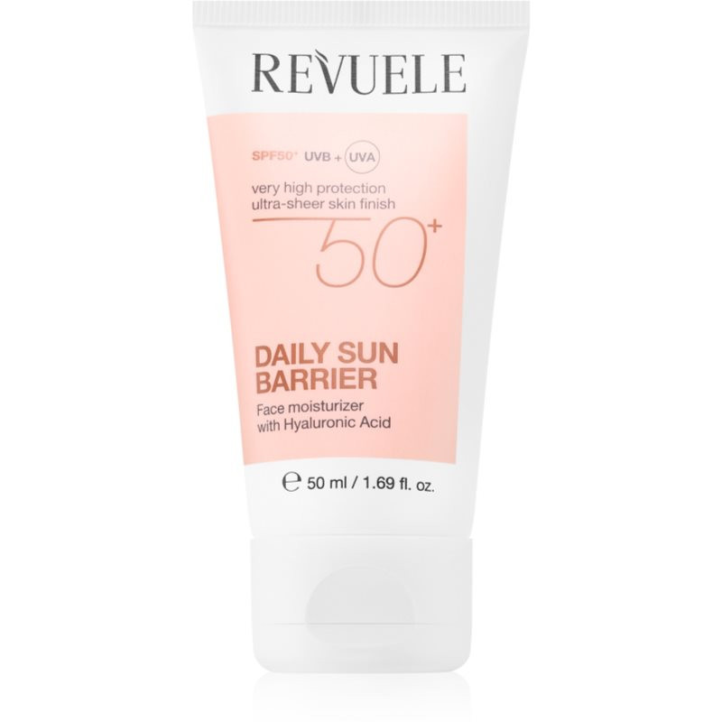 Revuele Daily Sun Barrier hydratační pleťový krém SPF 50+ 50 ml