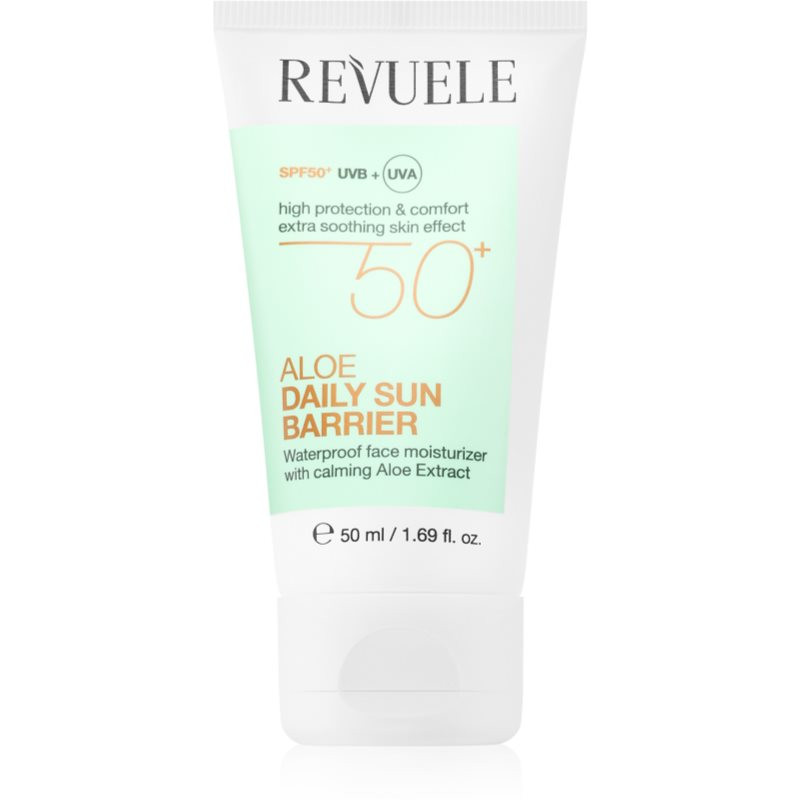 Revuele Daily Sun Barrier Aloe zklidňující denní krém SPF 50+ 50 ml