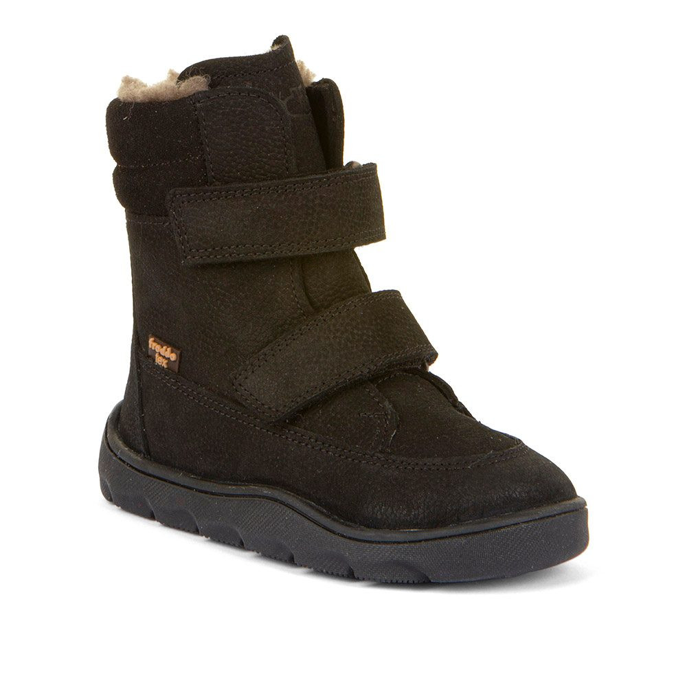 Dívčí zimní barefoot boty ZERU TEX WINTER Black, Froddo, G3160240-7, černá - 24