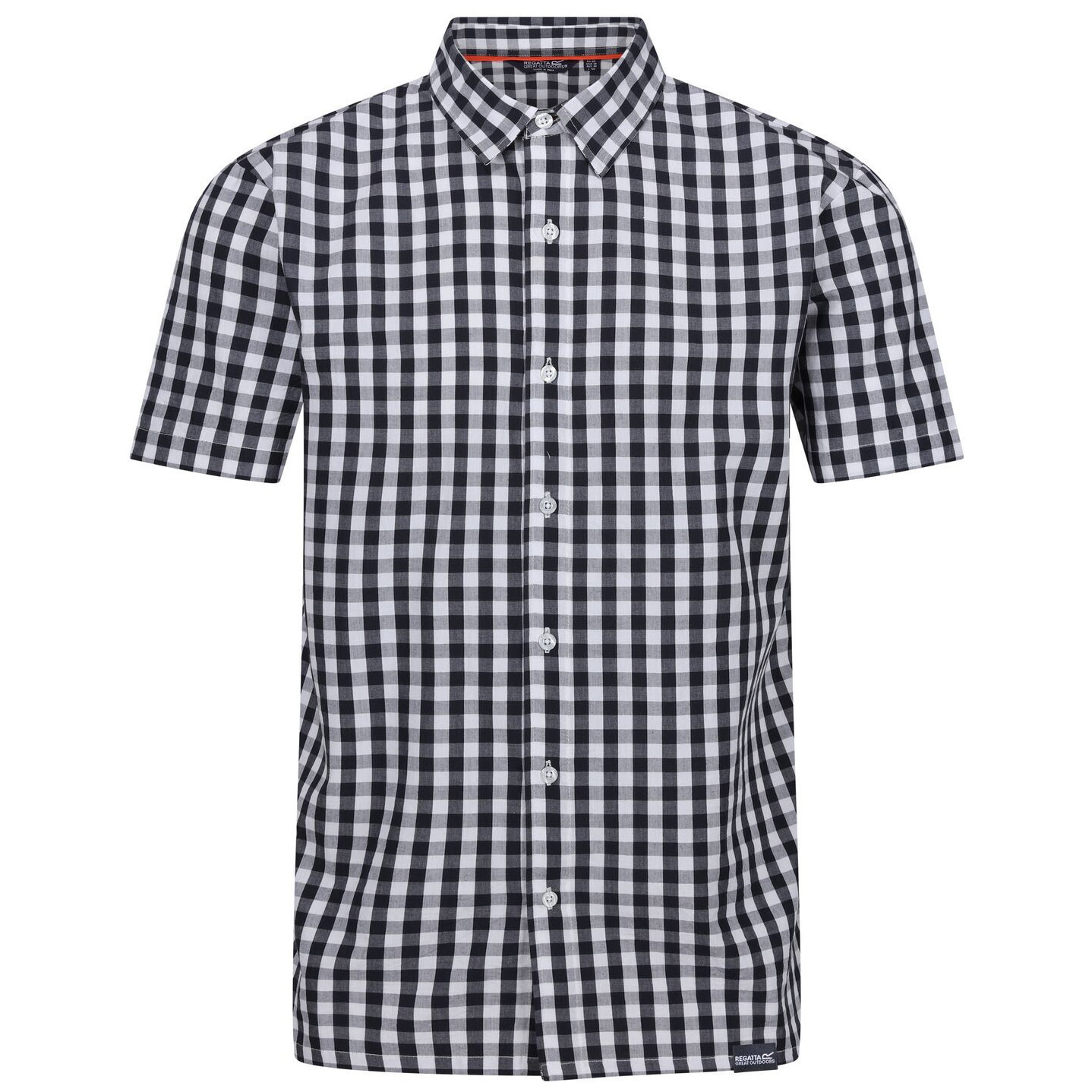 Pánská košile Regatta Denmoor Velikost: S / Barva: modrá/bíla