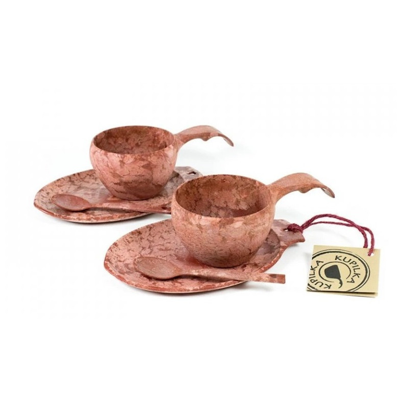 Dárková sada Kupilka Slow Down set Barva: červená