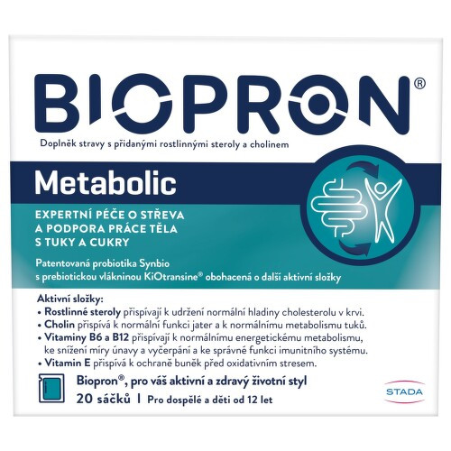 Biopron Metabolic 20 Sáčků