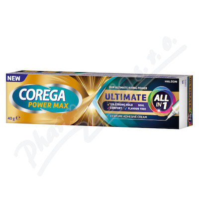 Corega Power Max Ultimate All in 1 fixační krém 40g