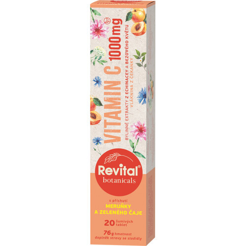 Revital Botanicals Vitamin C 1000mg eff.tbl.20