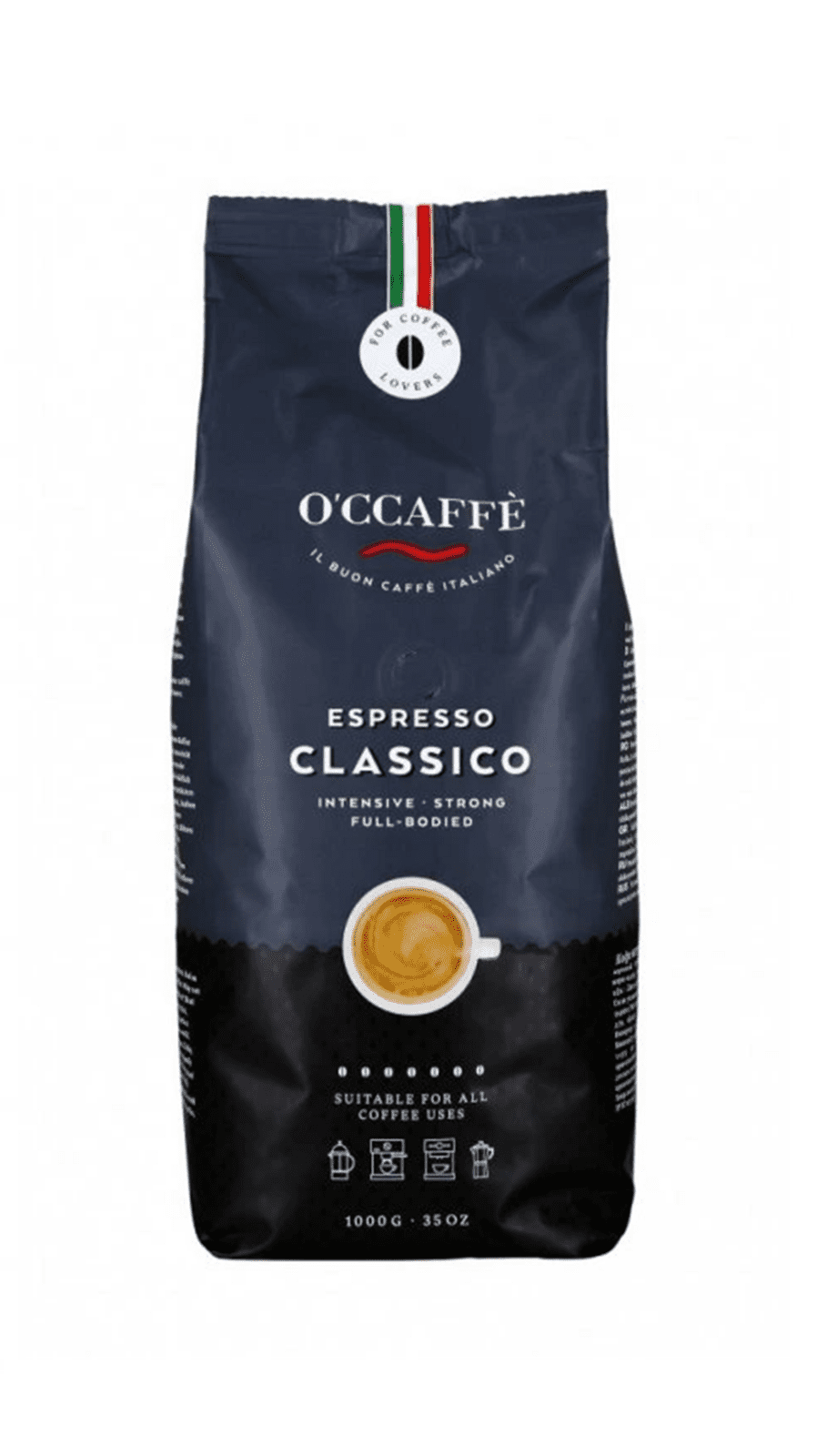 O'Ccaffé Espresso Classico 1 kg Zrnková káva