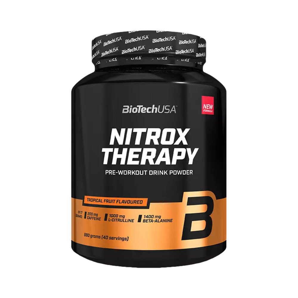 BioTech USA Nitrox Therapy 680g - tropické ovoce