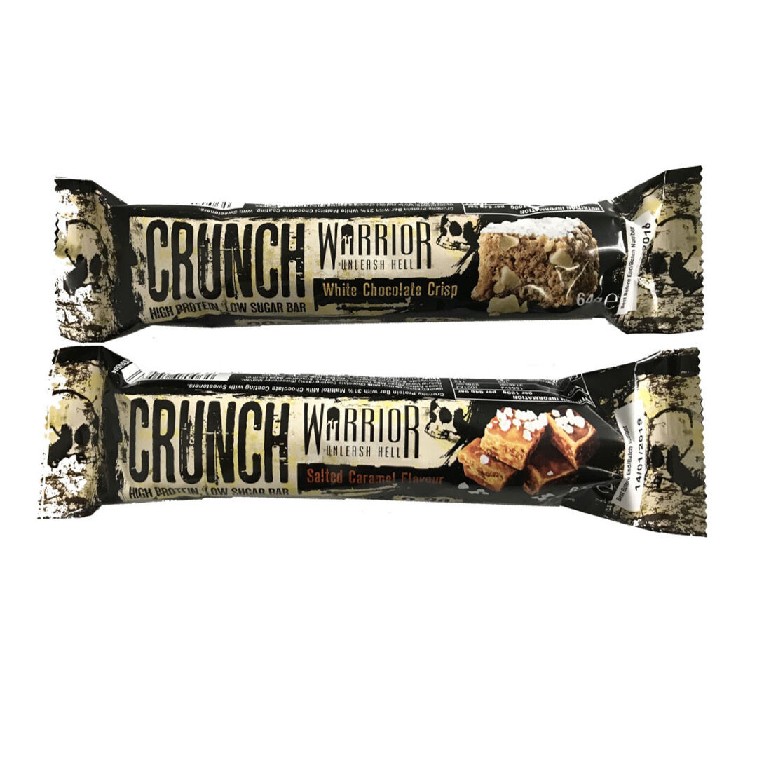 Warrior Warrior CRUNCH Bar 64g - arašídové máslo