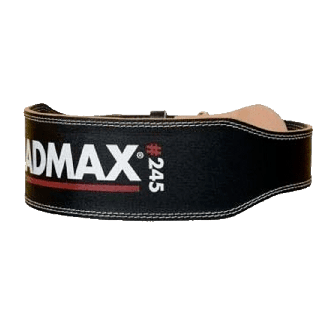 MadMax Opasek celokožený MFB245 černý - M