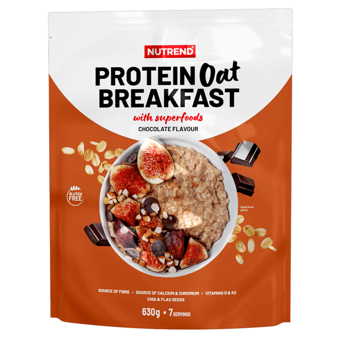 Nutrend Protein Oat Breakfast 630g - čokoláda