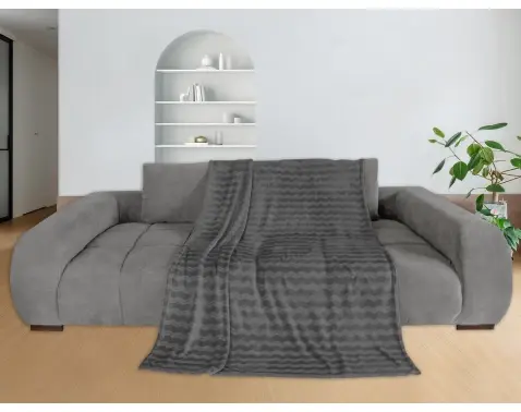 Deka Cashmere touch Nele 150x200 cm, šedá