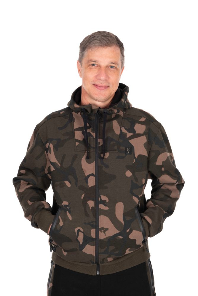 Fox Mikina Camo Full Zip Premium 310 Hoodie - L