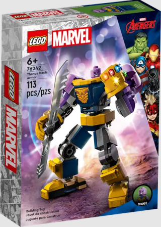 LEGO Marvel 76242 Thanos v robotickém brnění (Defekt)