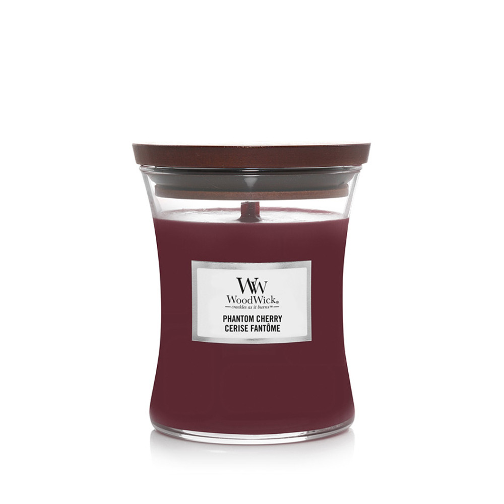 WOODWICK Vonná svíčka střední Phantom Cherry 275 g