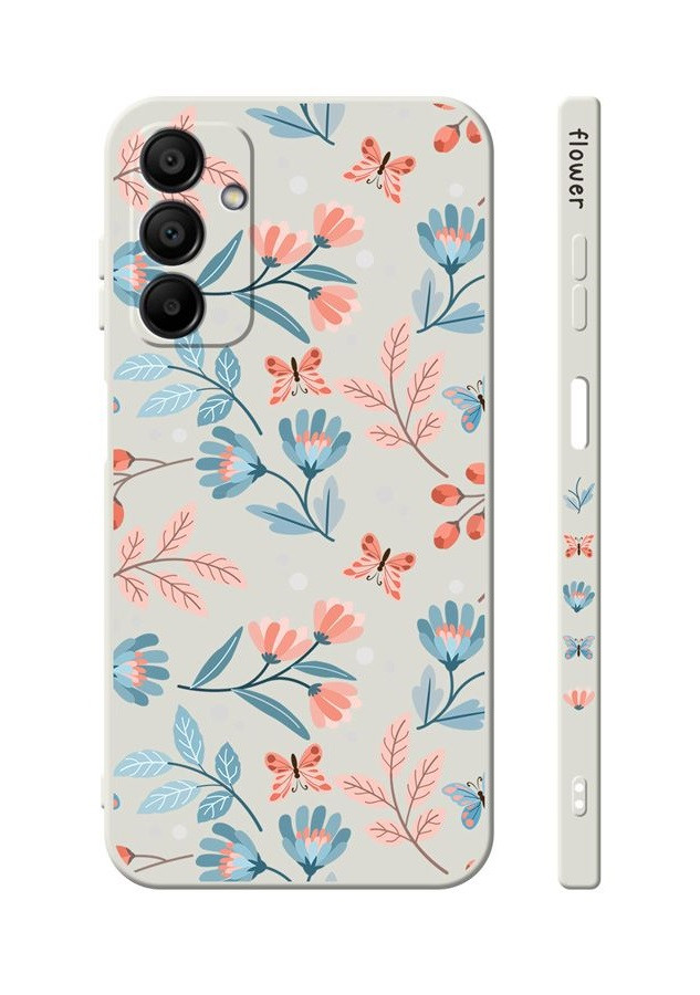 Kryt TopQ Design Samsung A15 Romantické kvítky 130722