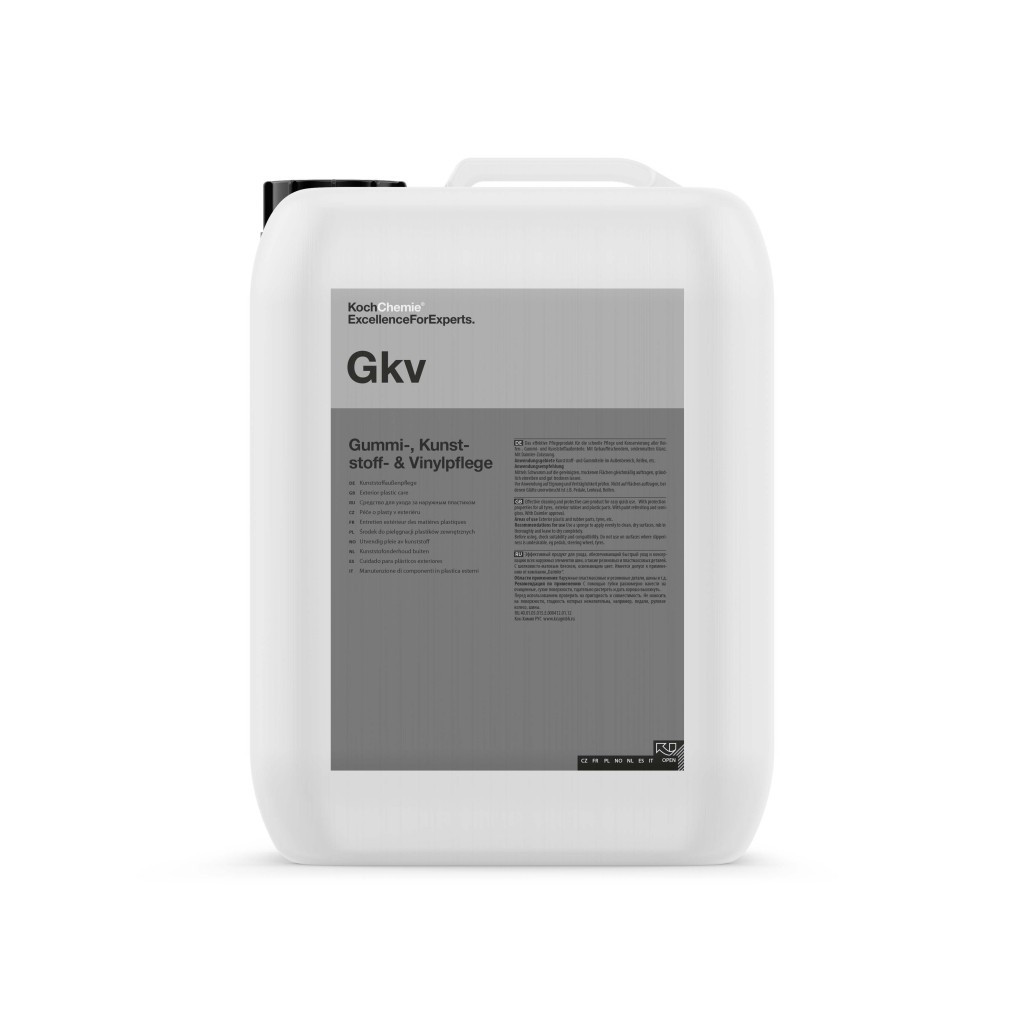 Koch Chemie Oživovač vnějších plastů Koch Gummi Kunstoff & Vinylpflege 10 l EG4191010