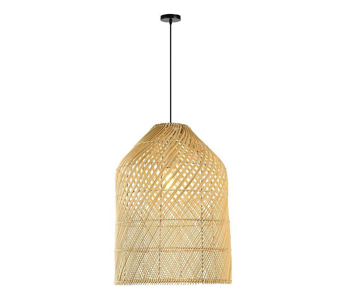 08259L - Lustr na lanku PELO 1xE27/40W/230V pr. 35 cm ratan