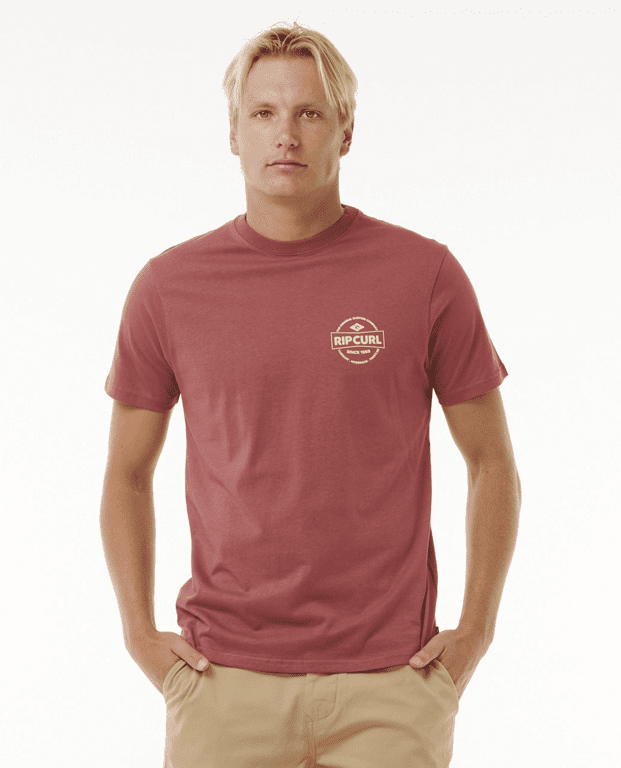 Tričko Rip Curl STAPLE TEE Apple Butter