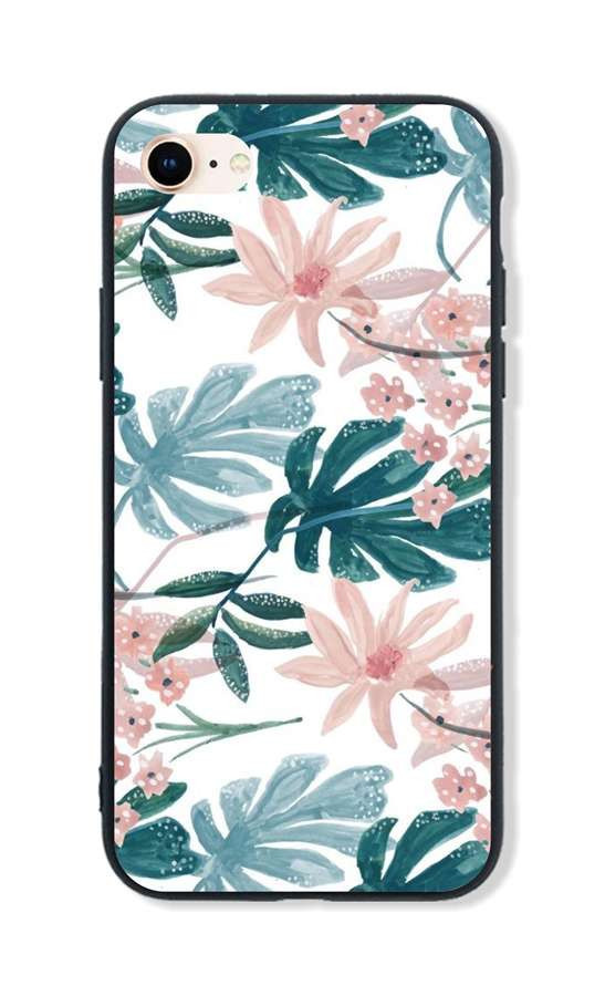 Kryt TopQ LUXURY iPhone SE 2020 pevný Monstera 49242