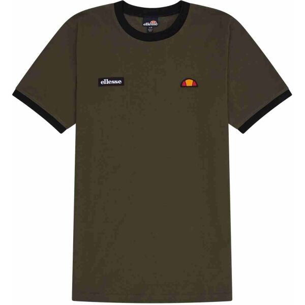 ELLESSE FERDORINI Pánské tričko, khaki, velikost