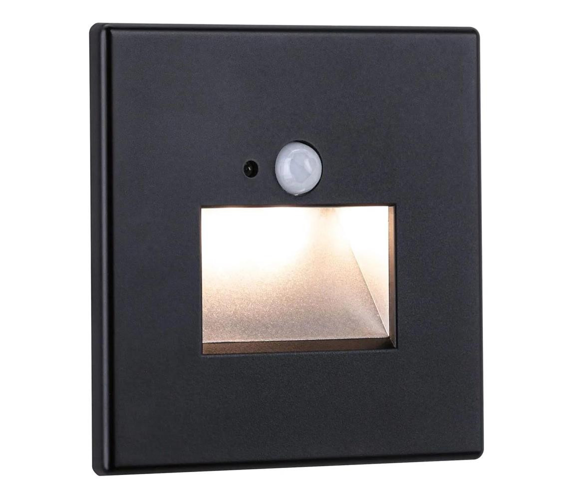 Paulmann Paulmann  93135 - LED/1,2W Schodišťové svítidlo se senzorem EDGE 230V černá