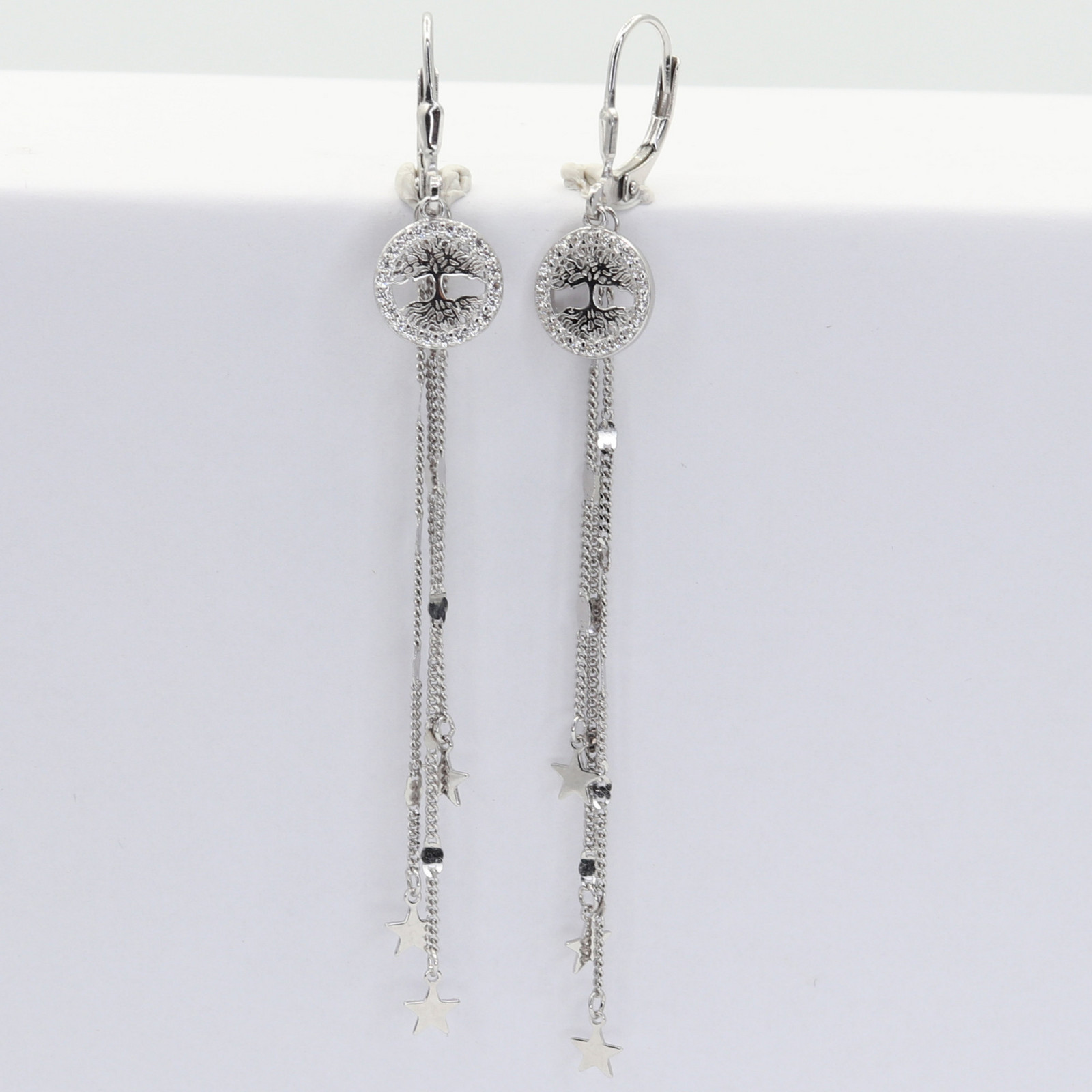 Stříbrné náušnice 111164