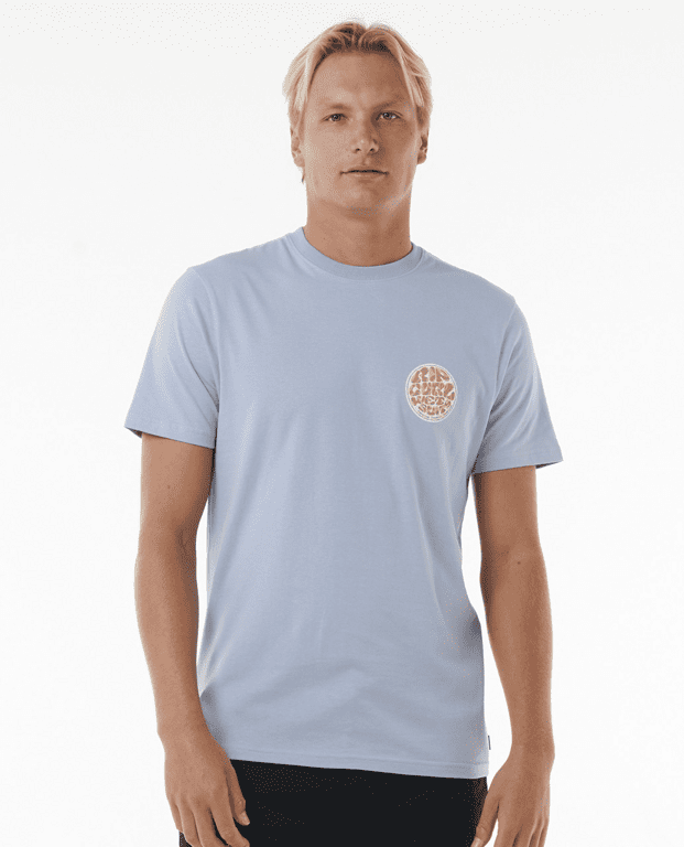 Tričko Rip Curl WETTIE PASSAGE ICON TEE Spray Blue