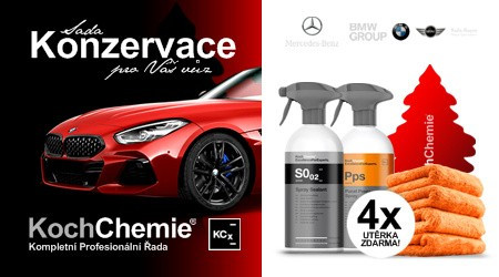 Koch Chemie Sada na konzervaci vozidla + 4 utěrky ZDARMA EG1212