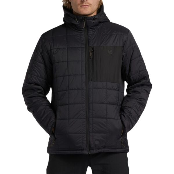 Billabong JOURNEY PUFFER JACKET Pánská zimní bunda, černá, velikost