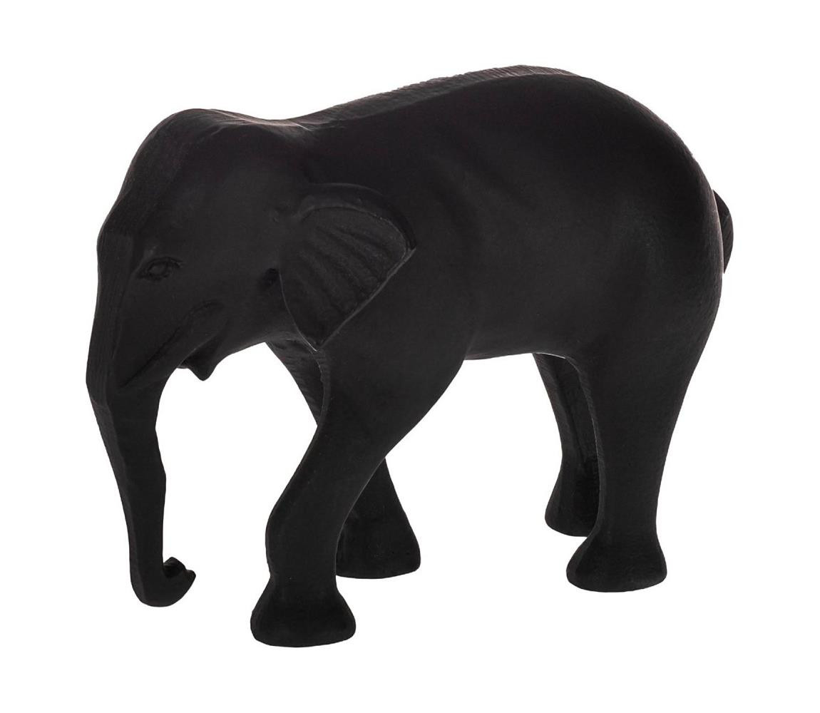 Eglo Eglo 427171 - Kovová dekorace JABONGA 15x21,5 cm slon/černá