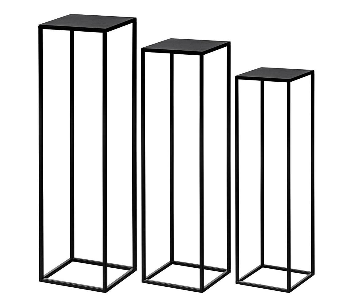 Eglo Eglo 428002 - SADA 3x Stojan na květiny TATSUNO černá