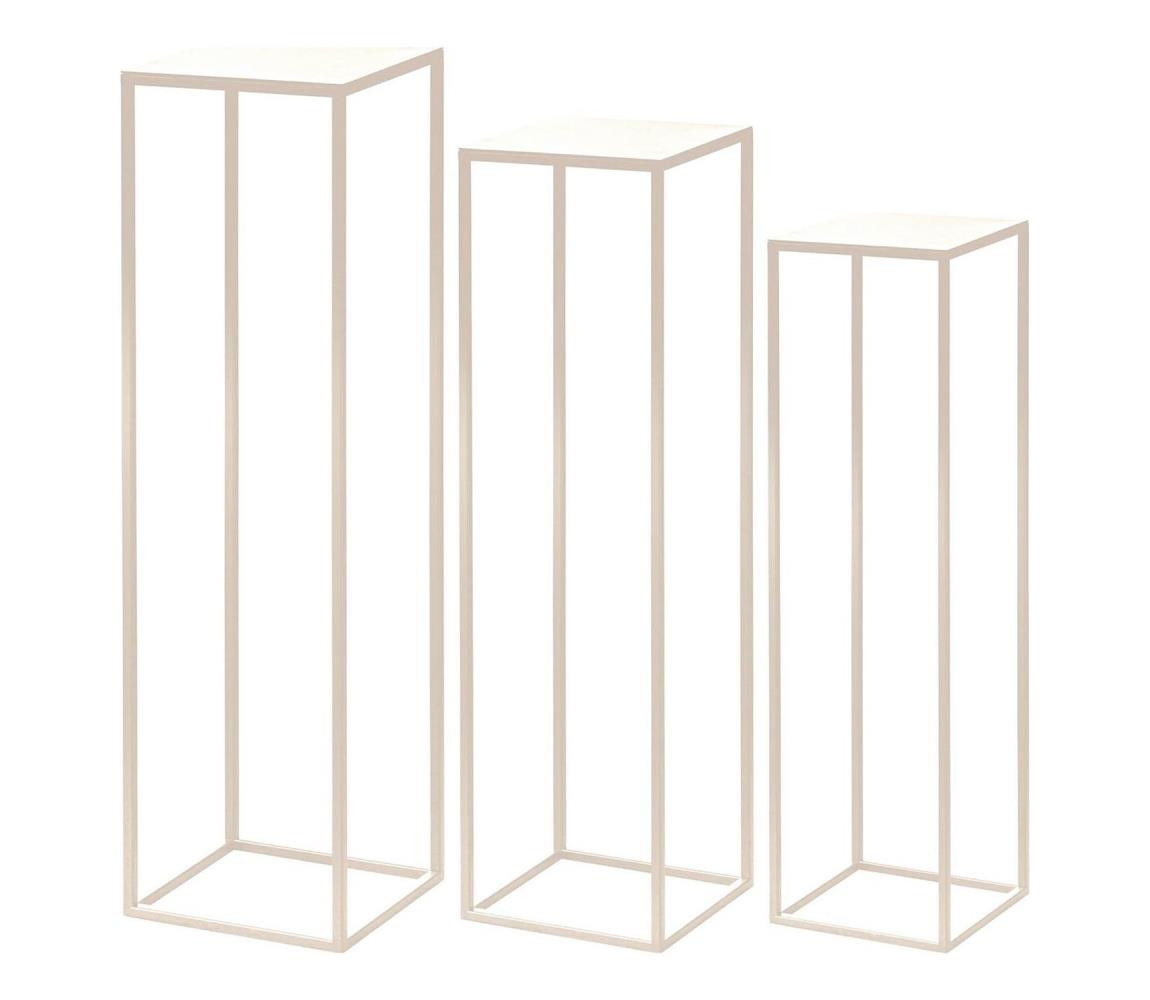 Eglo Eglo 428004 - SADA 3x Stojan na květiny TATSUNO krémová