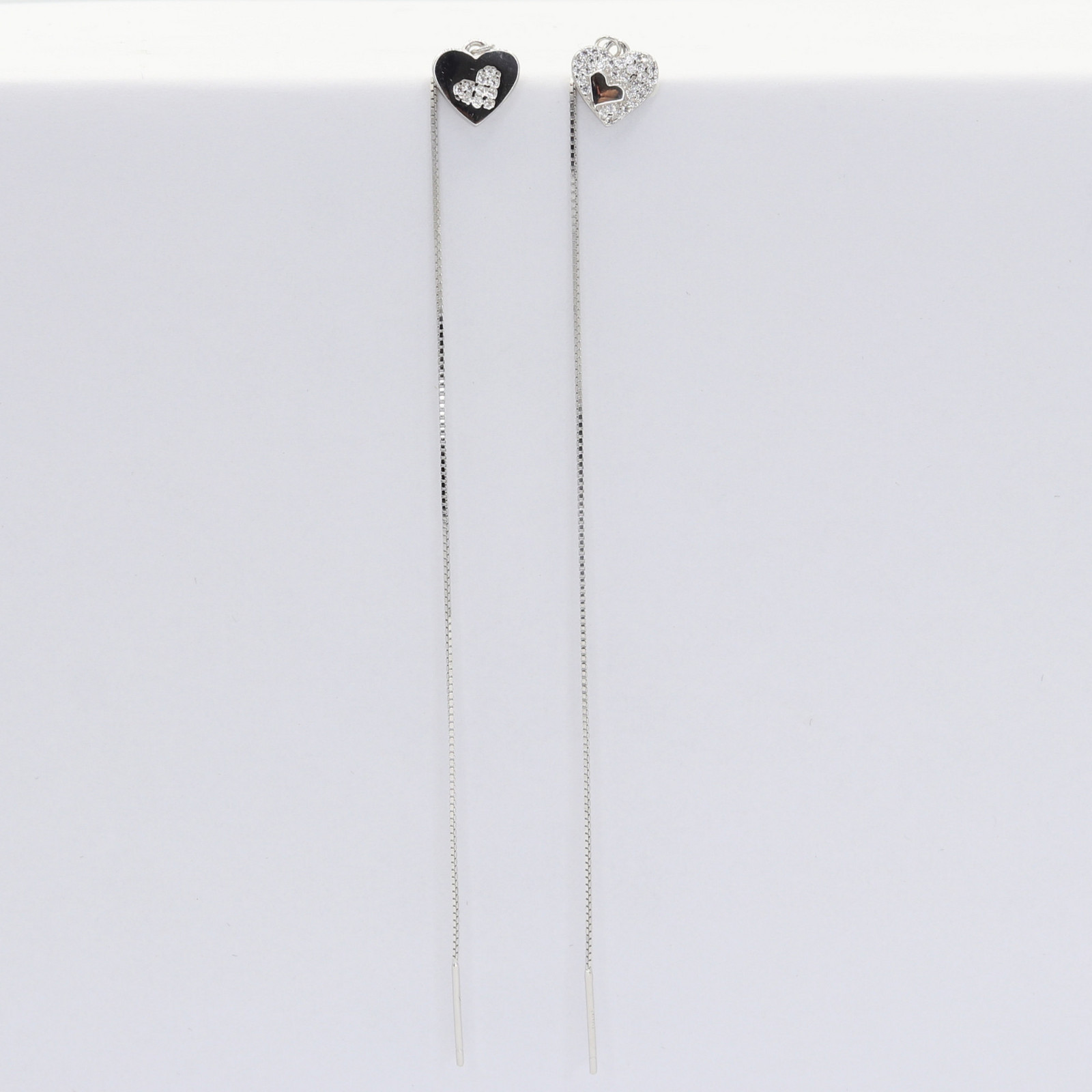 Stříbrné náušnice 111160