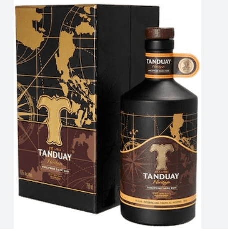 Tanduay Distillers Inc. Tanduay Heritage Philippine Dark Rum  40% 0,7l