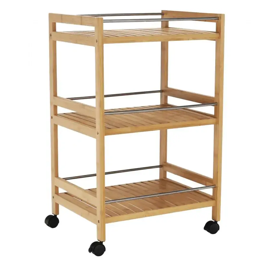 Tempo Kondela Servírovací vozík NASHY, bambus