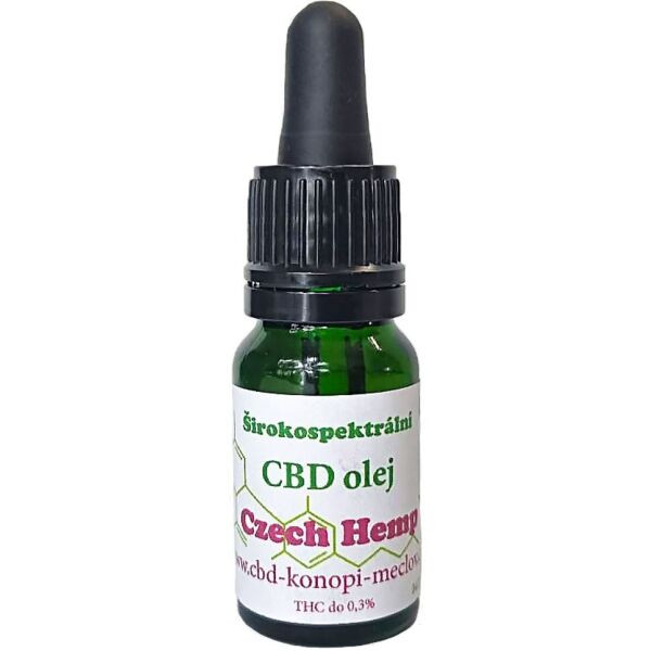 CBD konopí Meclov CBD KONOPNÝ OLEJ 10 ML Konopný olej, dummy, velikost