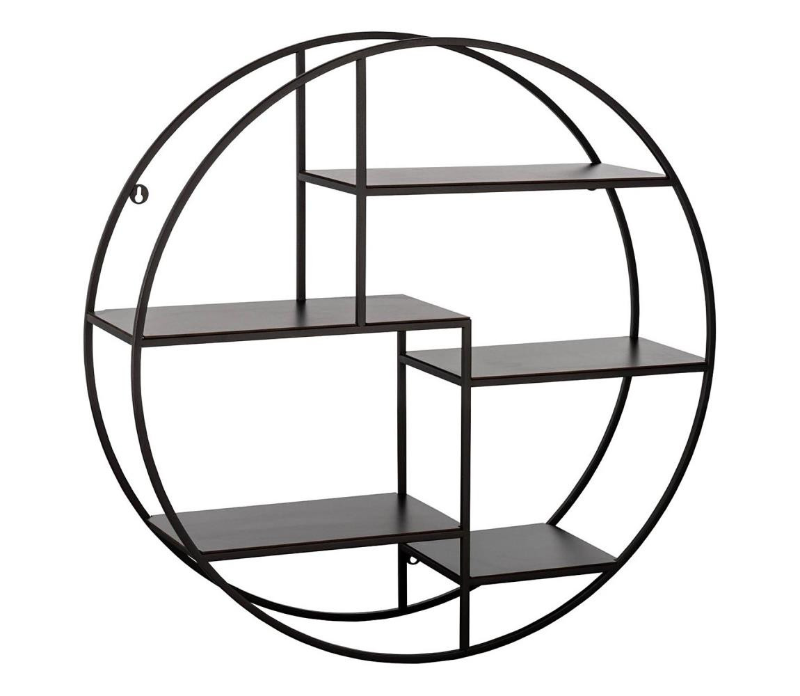 Eglo Eglo 424781 - Nástěnná police KENINGAU 26x90 cm černá