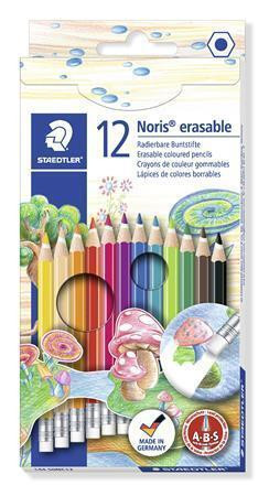 Pastelky s gumou STAEDTLER 