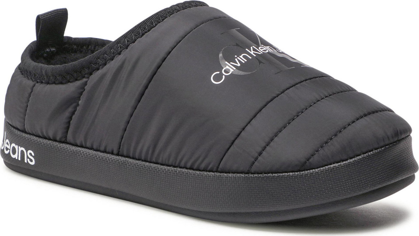 Bačkory Calvin Klein Jeans Home Slipper YM0YM00546 Černá