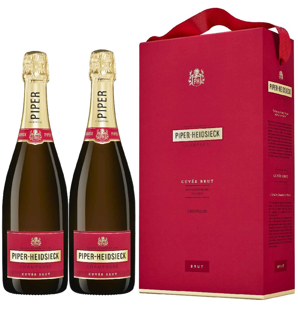 Piper Heidsieck Cuvée Twins set 2x0.75l