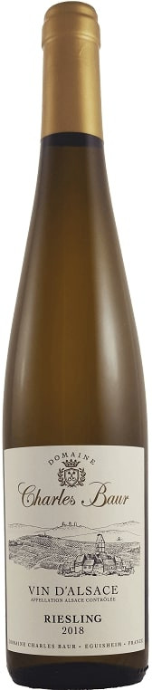 Charles Baur BIO Riesling 2021, Charles Baur, Alsasko