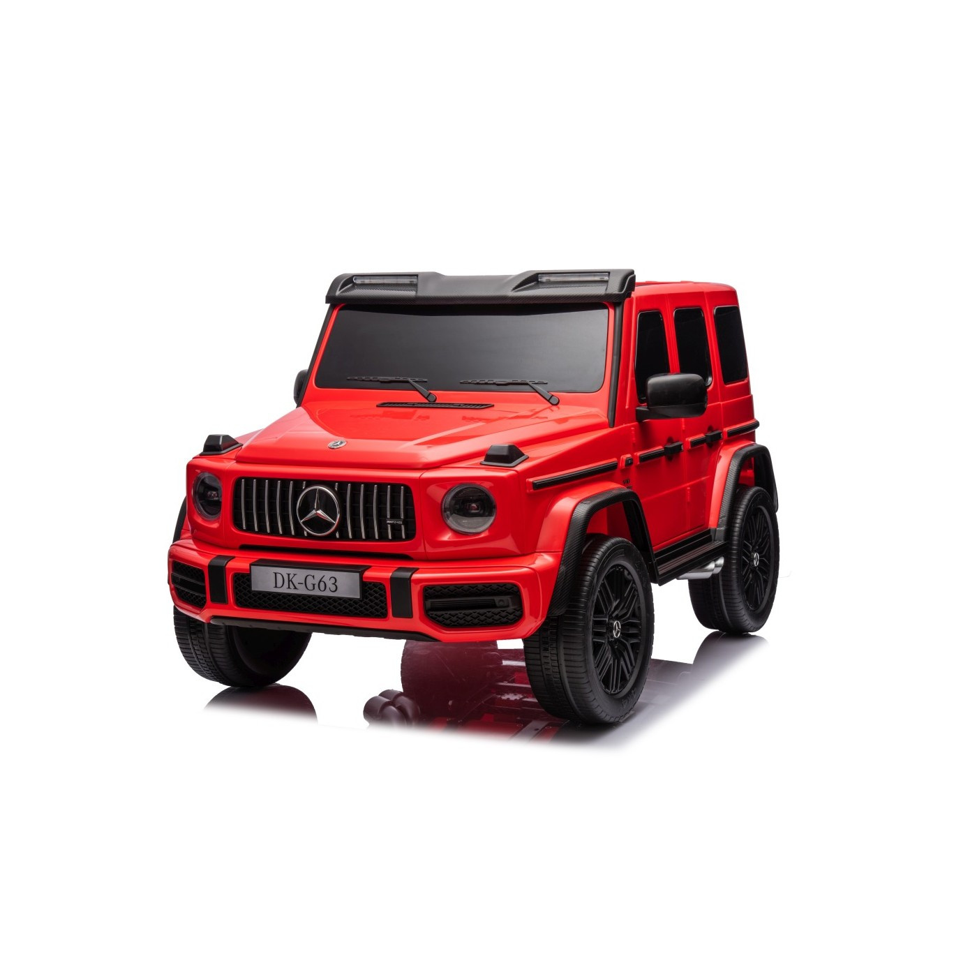 mamido Elektrické autíčko Mercedes G63 AMG XXL MP4 4x4 24V červené