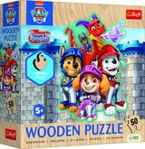 Trefl Puzzle 50 Dřevěné - Paw Patrol