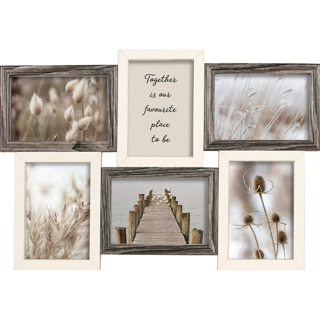 XXXL RÁM NA OBRAZOVÉ KOLÁŽE, 6 foto, 46,5/32/1,8 cm